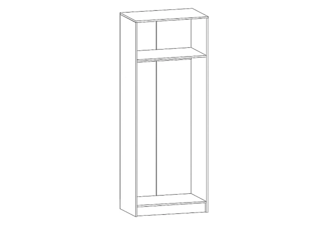 Гардероб Барон 2D