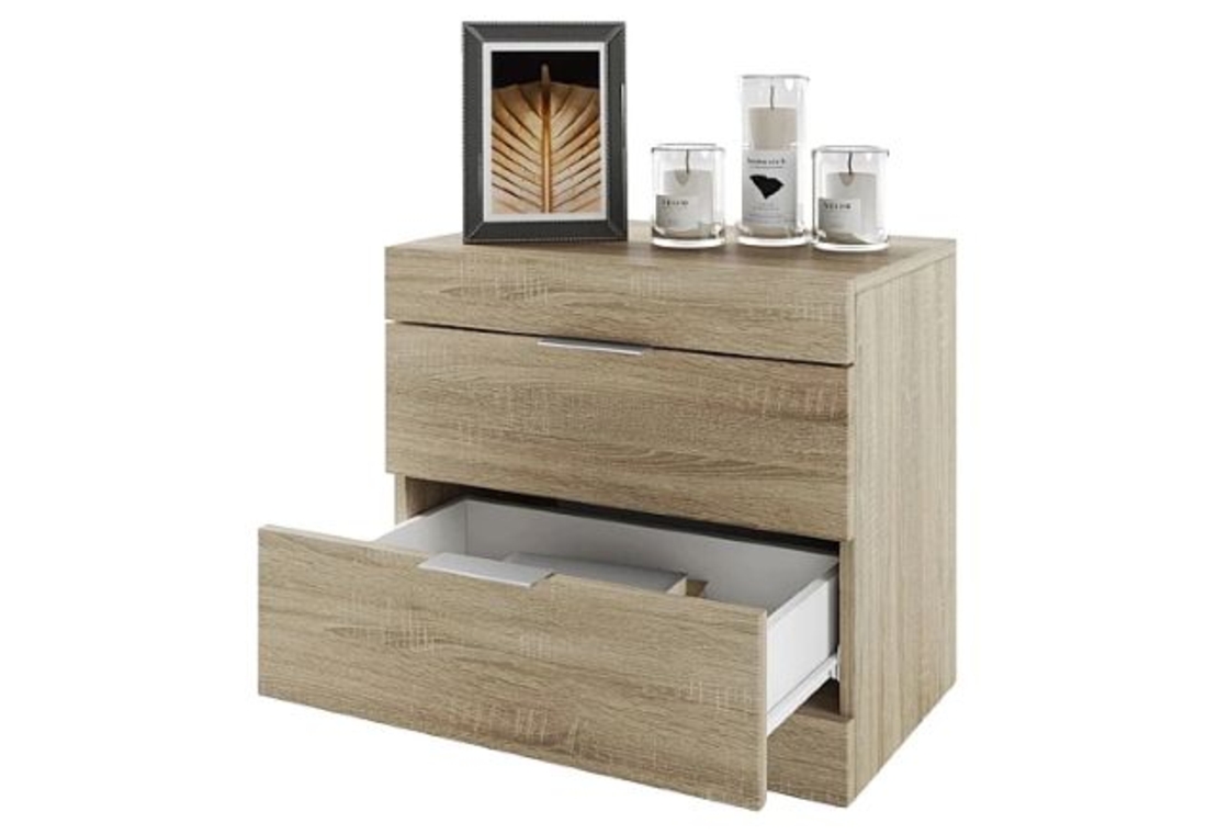 Нощно шкафче Сити 3074 в пет цветови комбинации