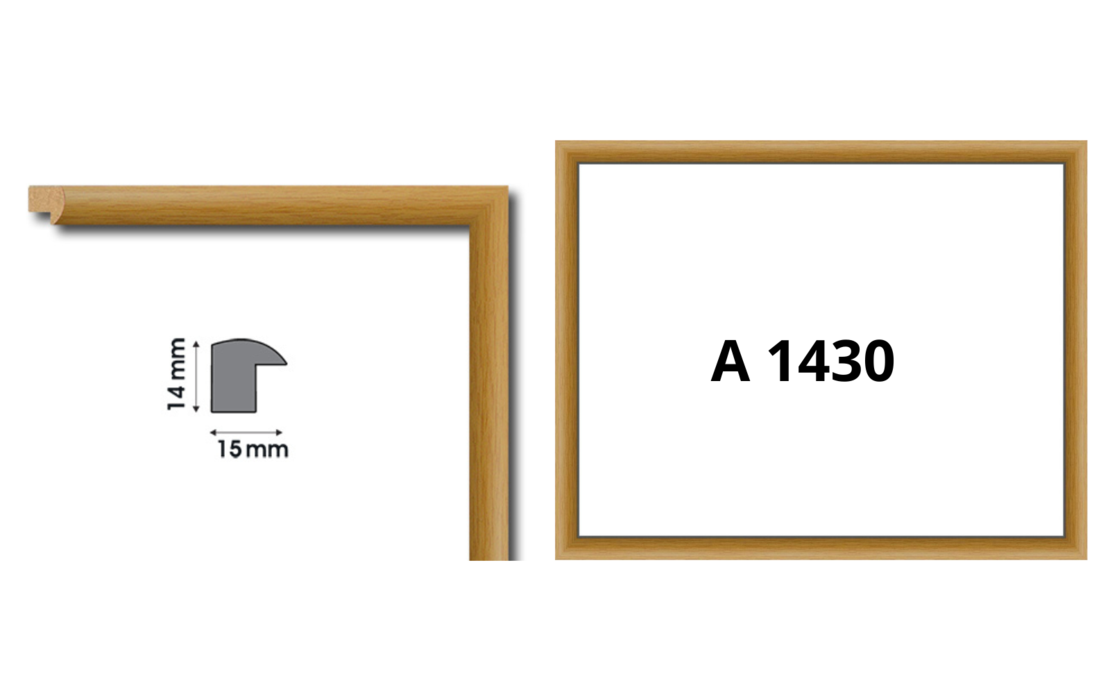 Профили от полистирен серия А с ширина до 16 мм