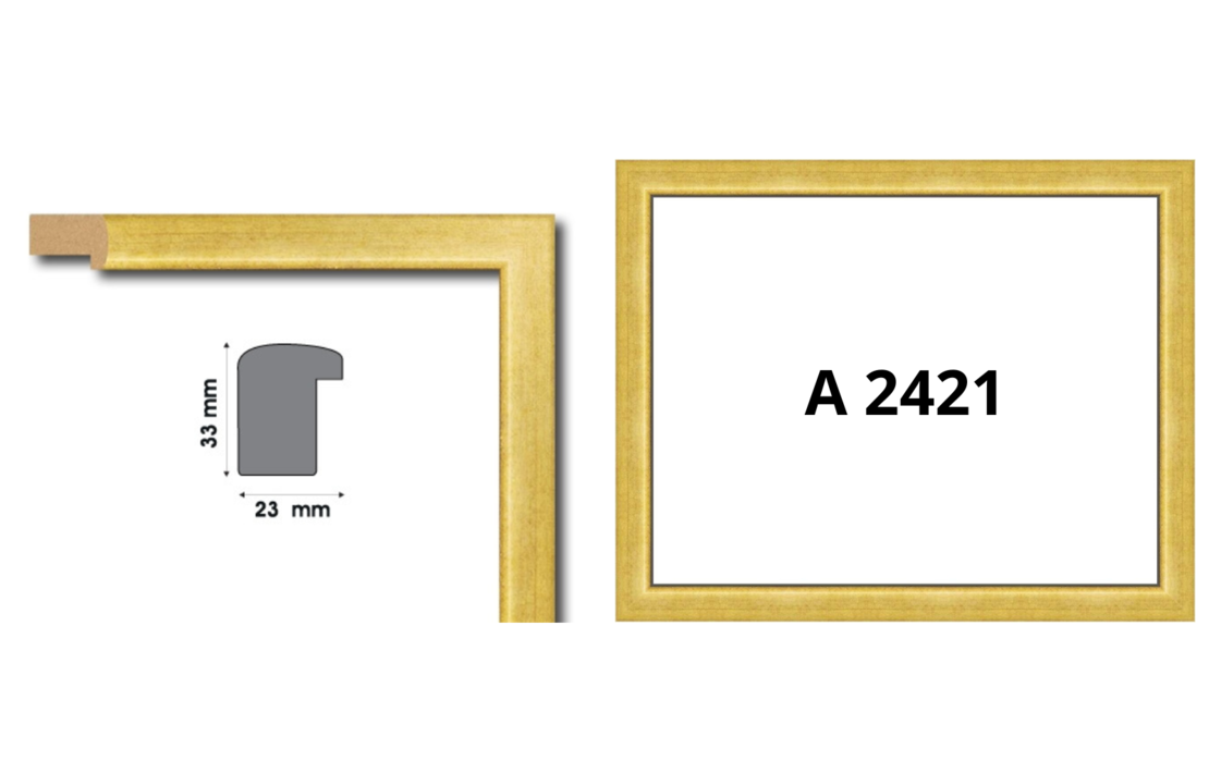 Профили от полистирен серия А с ширина от 20 до 23 мм