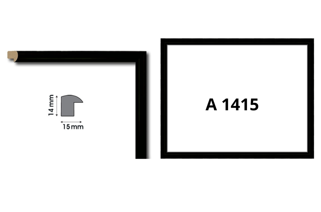 Профили от полистирен серия А с ширина до 16 мм