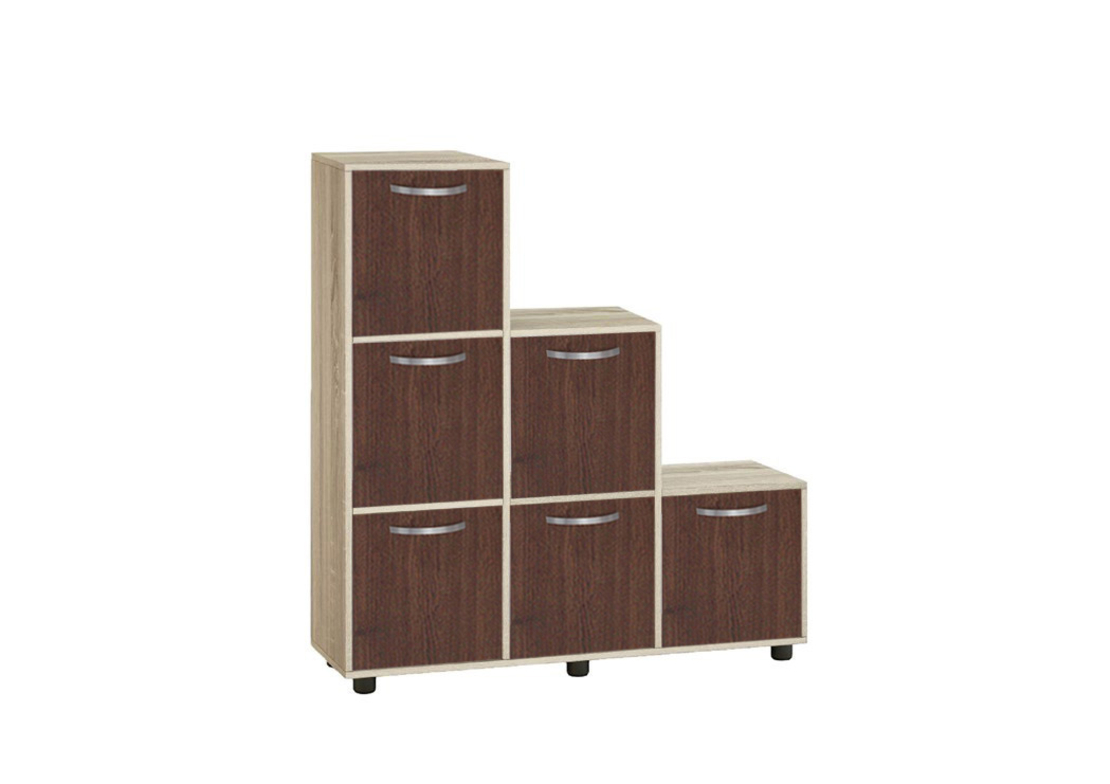 Етажерка Кубо 6 с шест врати