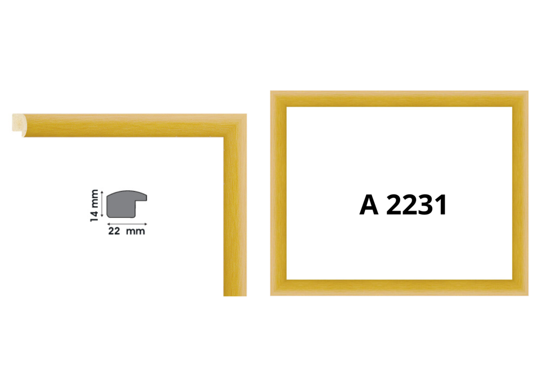 Профили от полистирен серия А с ширина от 20 до 23 мм