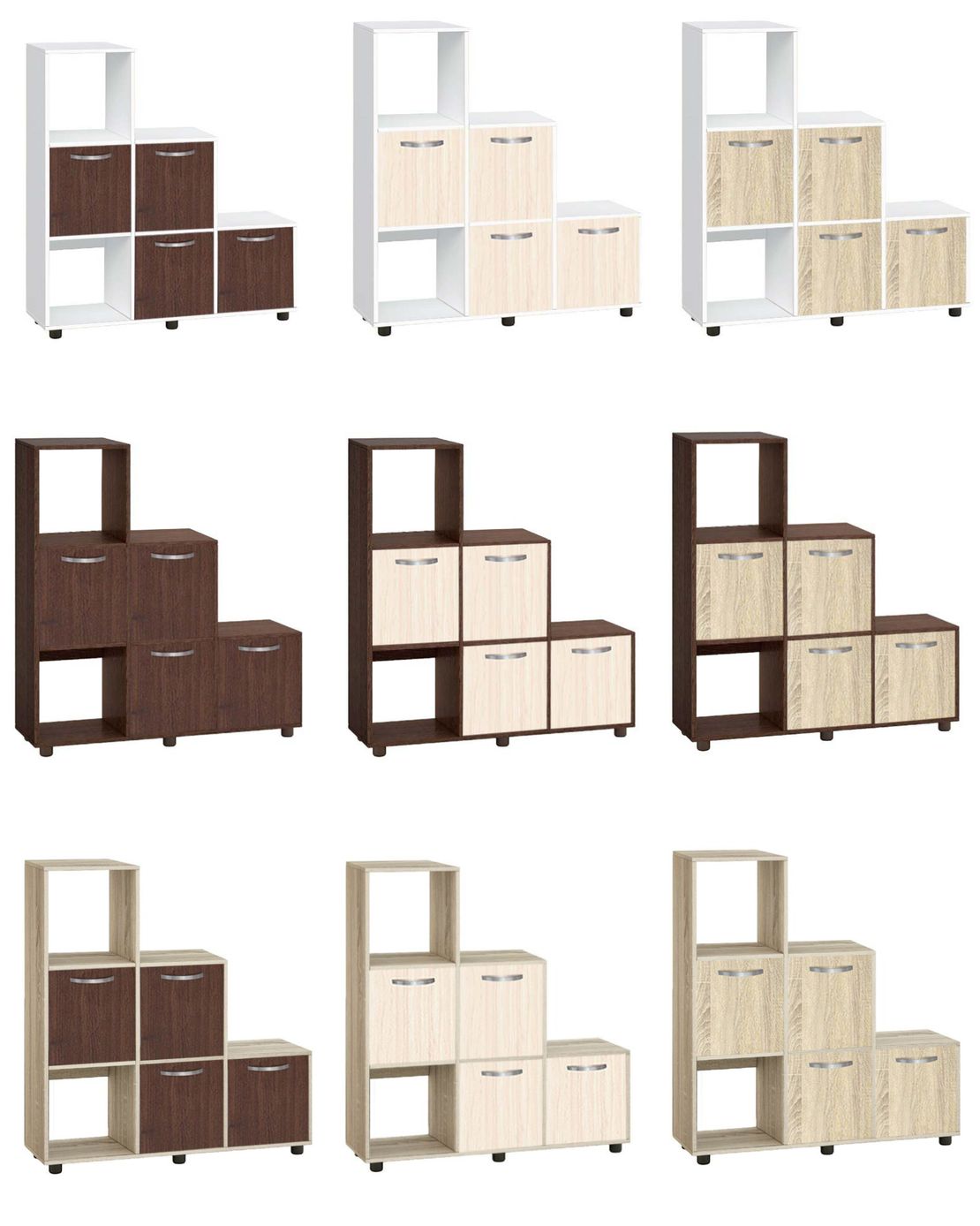 Етажерка Кубо 6 с четири врати