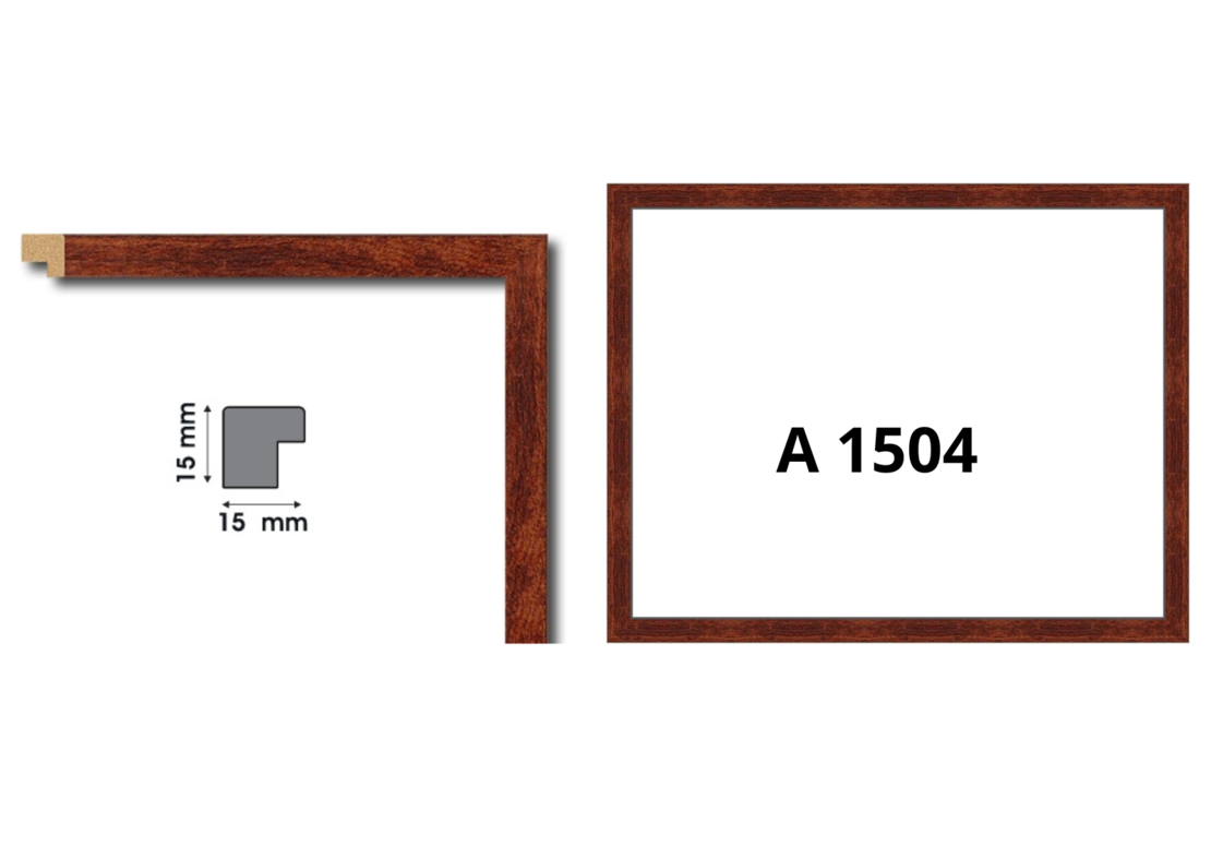 Профили от полистирен серия А с ширина до 16 мм