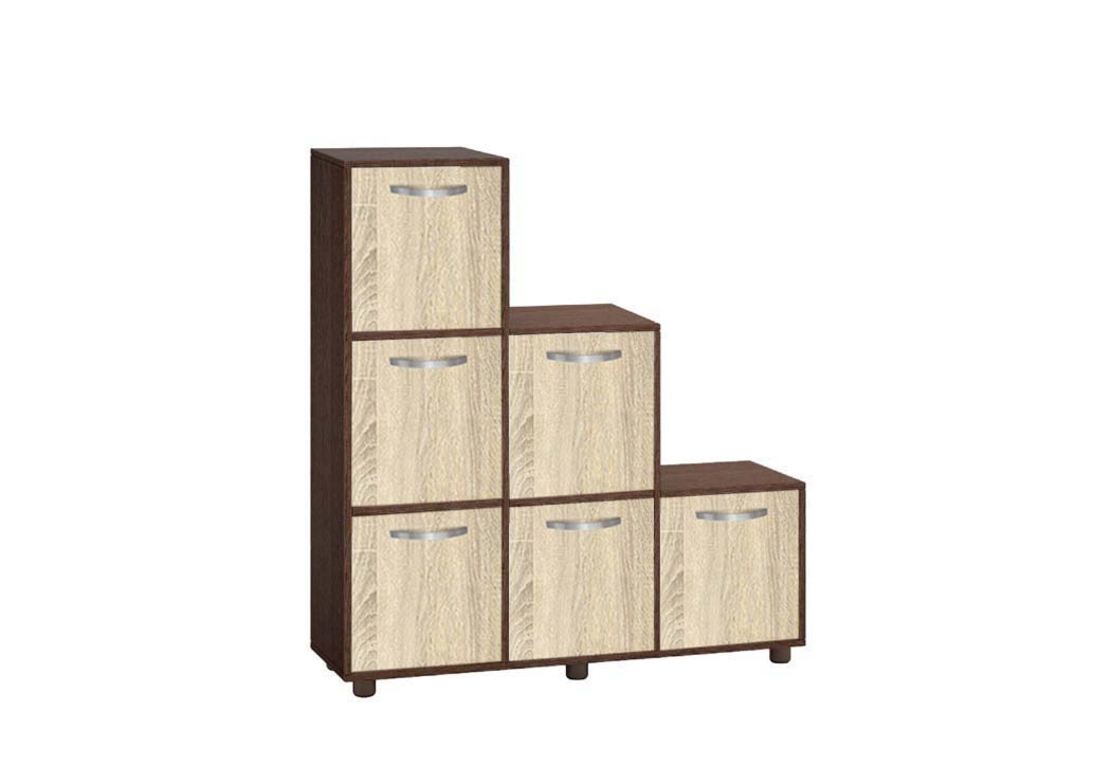 Етажерка Кубо 6 с шест врати