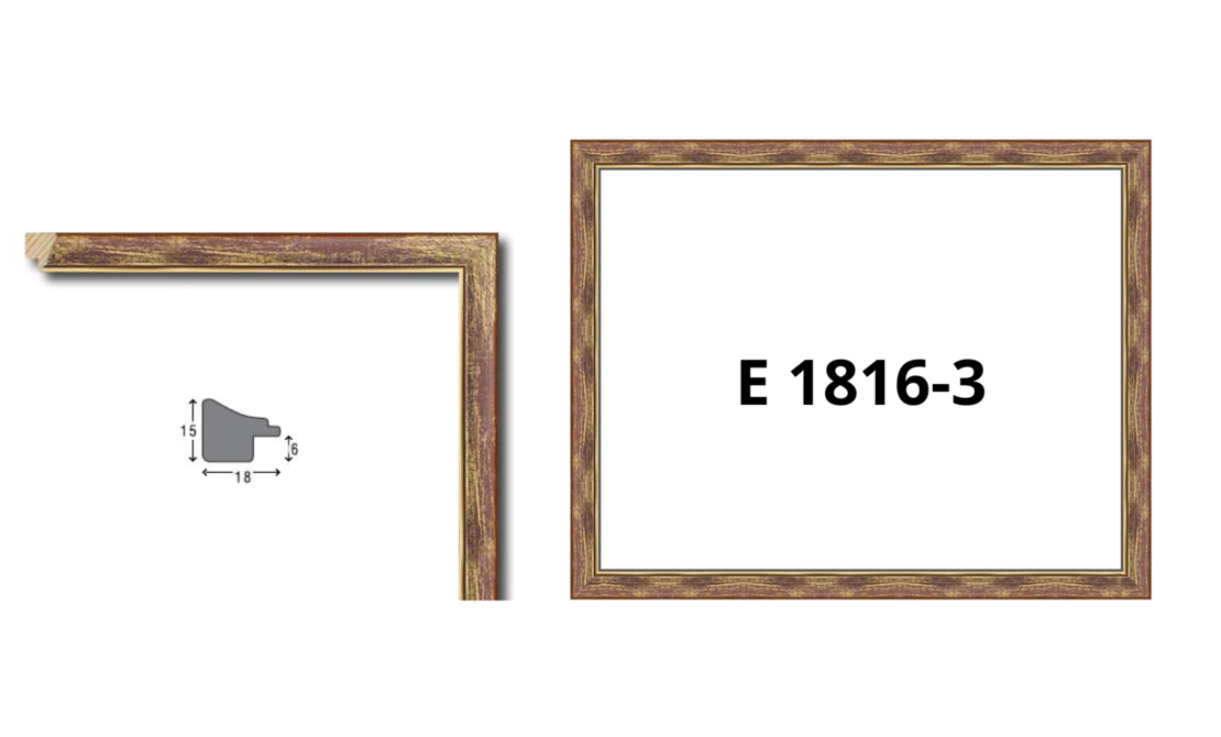 Профили за рамки с ширина от 18 мм до 24 мм