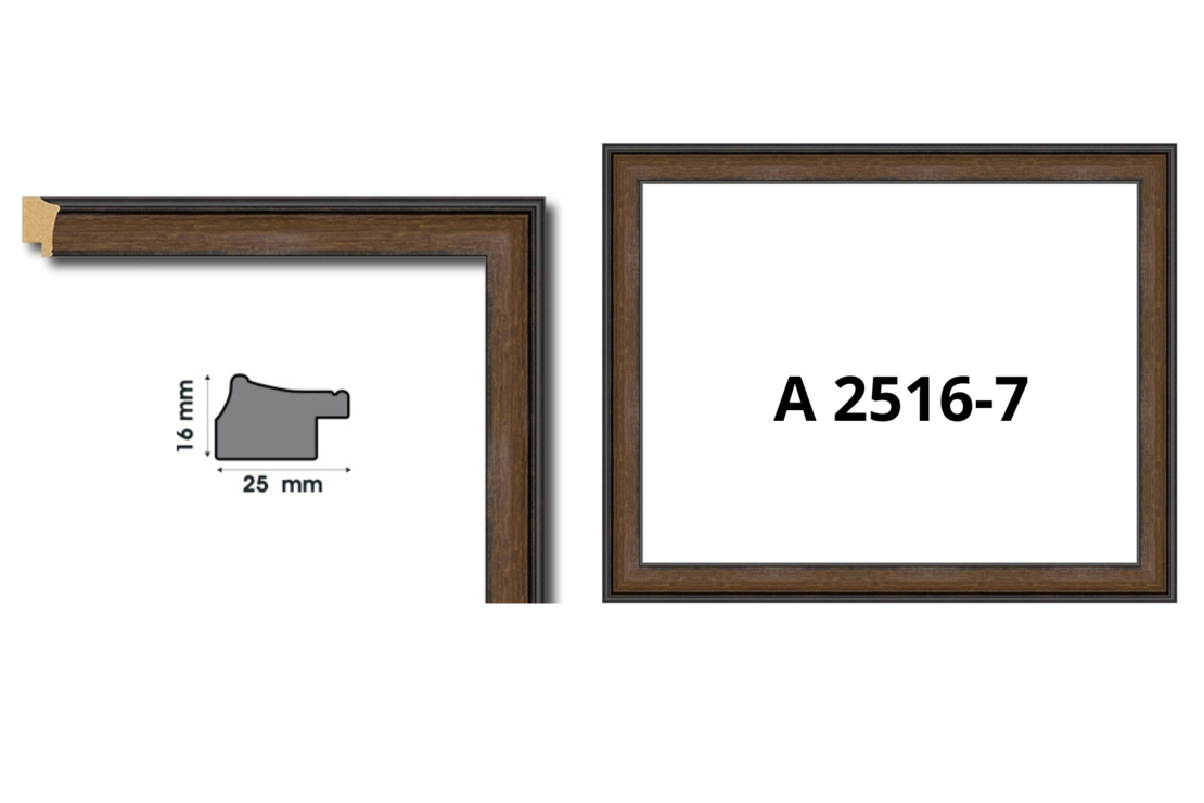 Профили от полистирен серия А с ширина от 24 до 29 мм