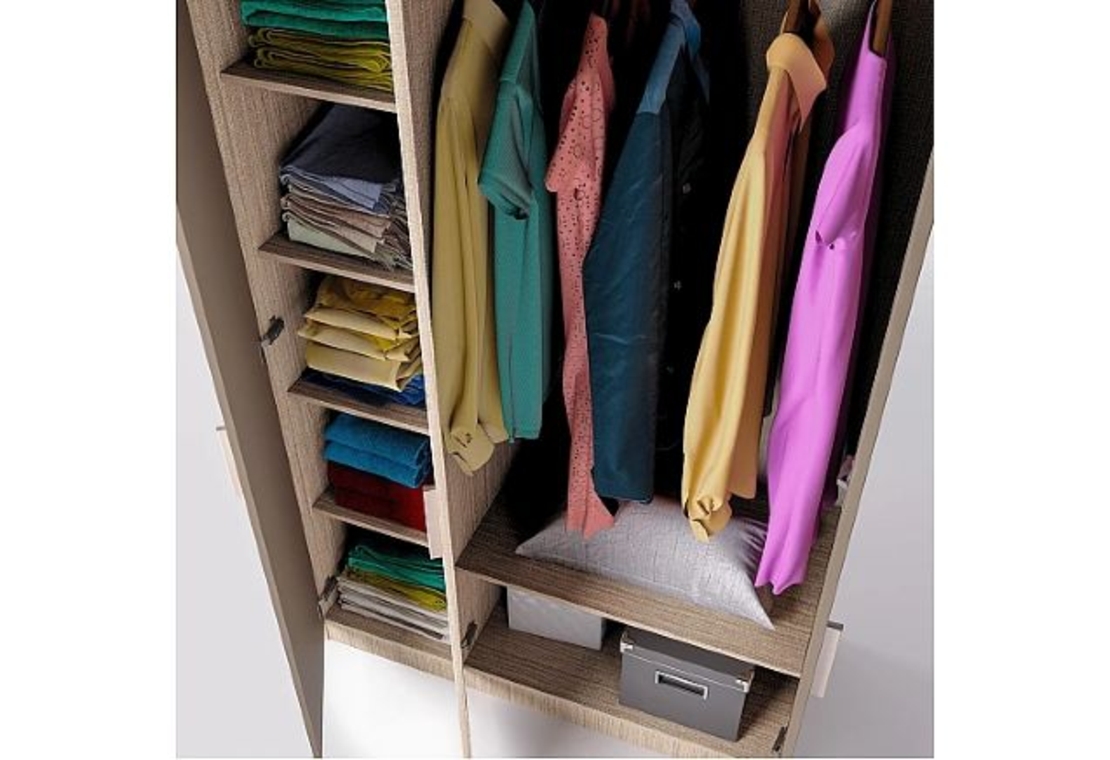 Гардероб Сити 1002 в пет цветови комбинации