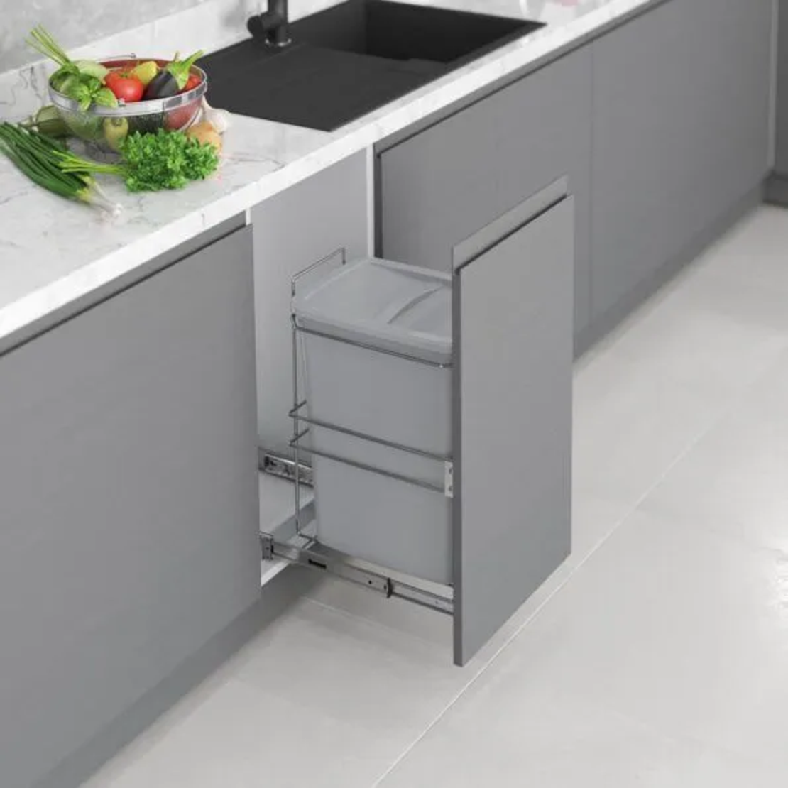 Кош за вграждане за врата 30 см H52,5 см STARAX