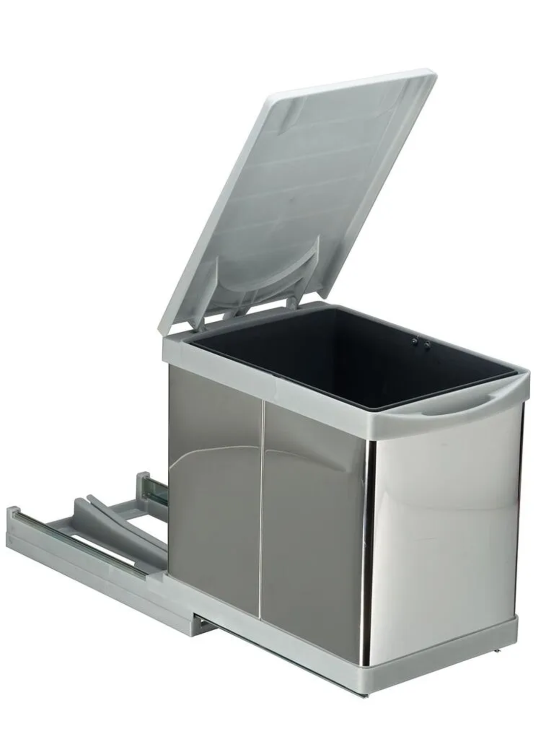 Кухненски кош за вграждане в шкаф 35 см  Inox