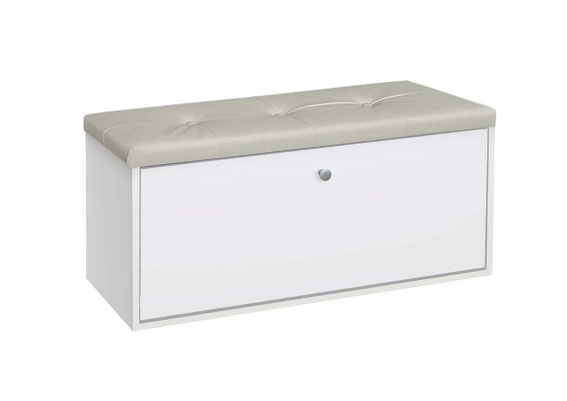 Шкаф за обувки 100/ бял