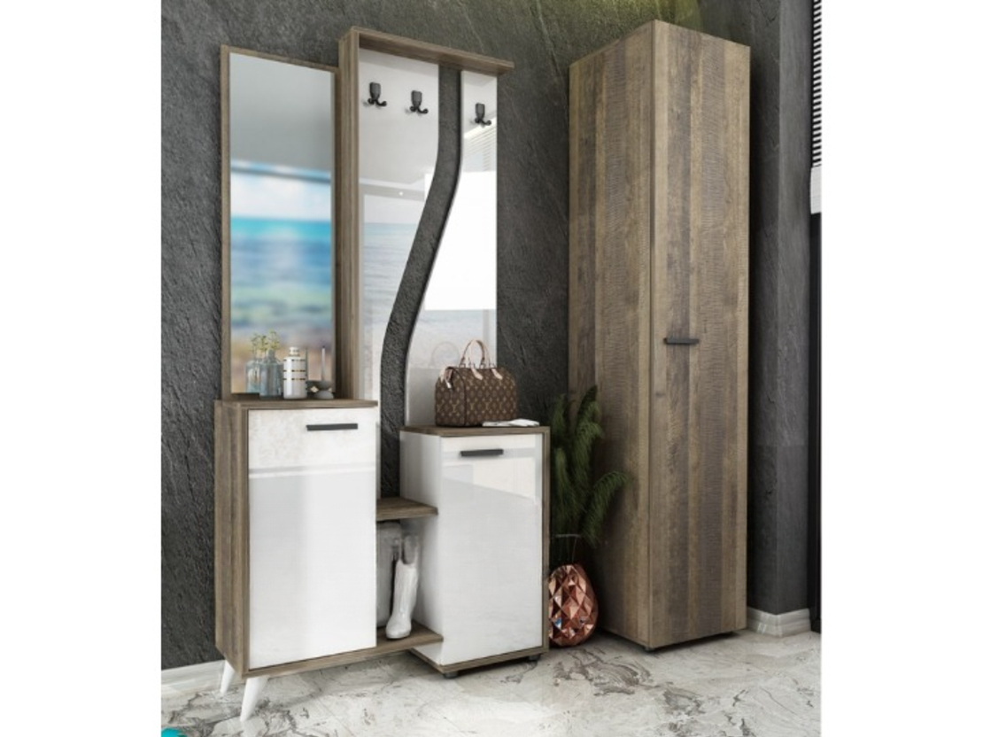 Портманто Амбър с гардероб