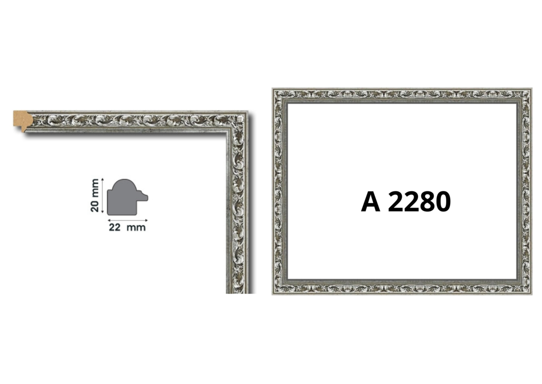 Профили от полистирен серия А с ширина от 20 до 23 мм