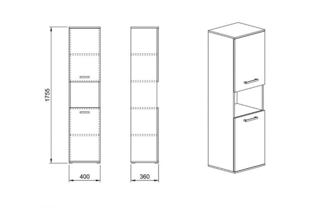 Етажерка Модул 64