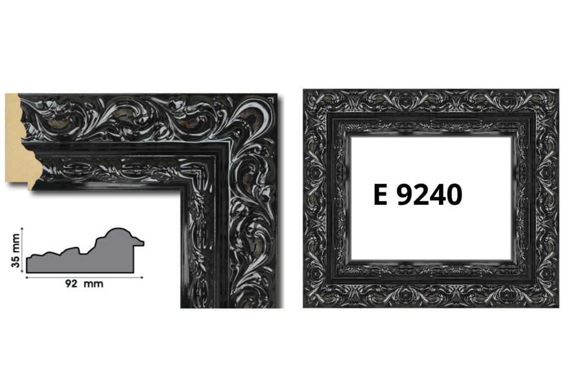 Профили за рамки с ширина от 80 мм до 121  мм