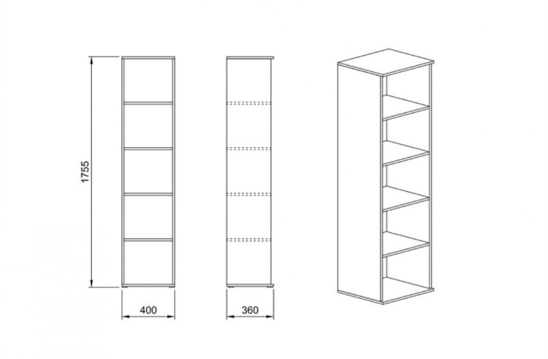 Етажерка Модул 58