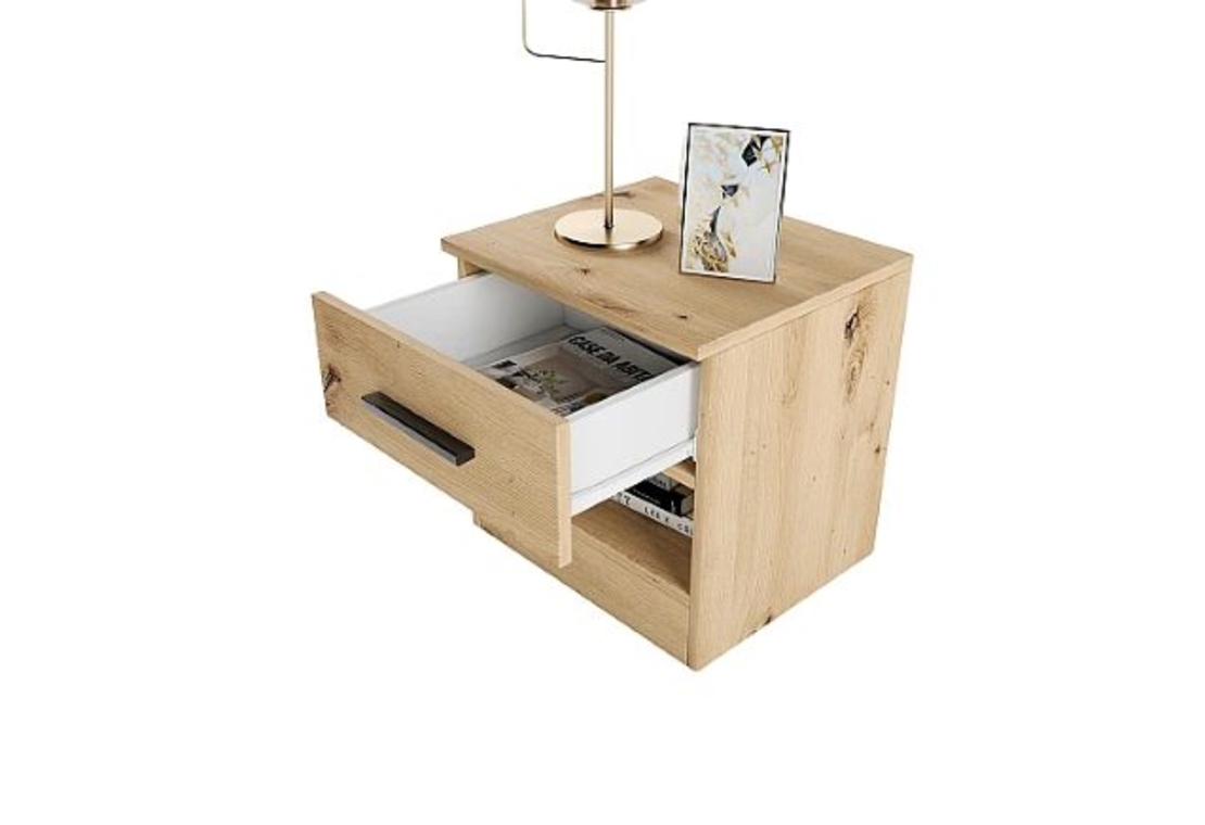 Нощно шкафче Сити 3007 в пет цветови комбинации