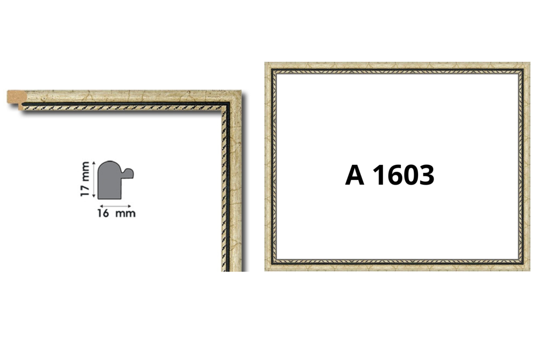 Профили от полистирен серия А с ширина до 16 мм