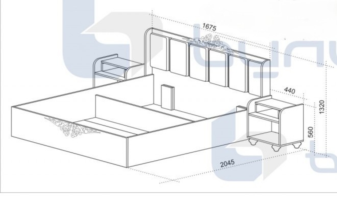 Спален комплект  Шехерезада