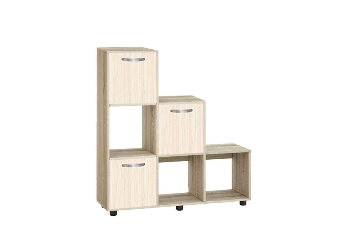 Етажерка Кубо 6 с три врати