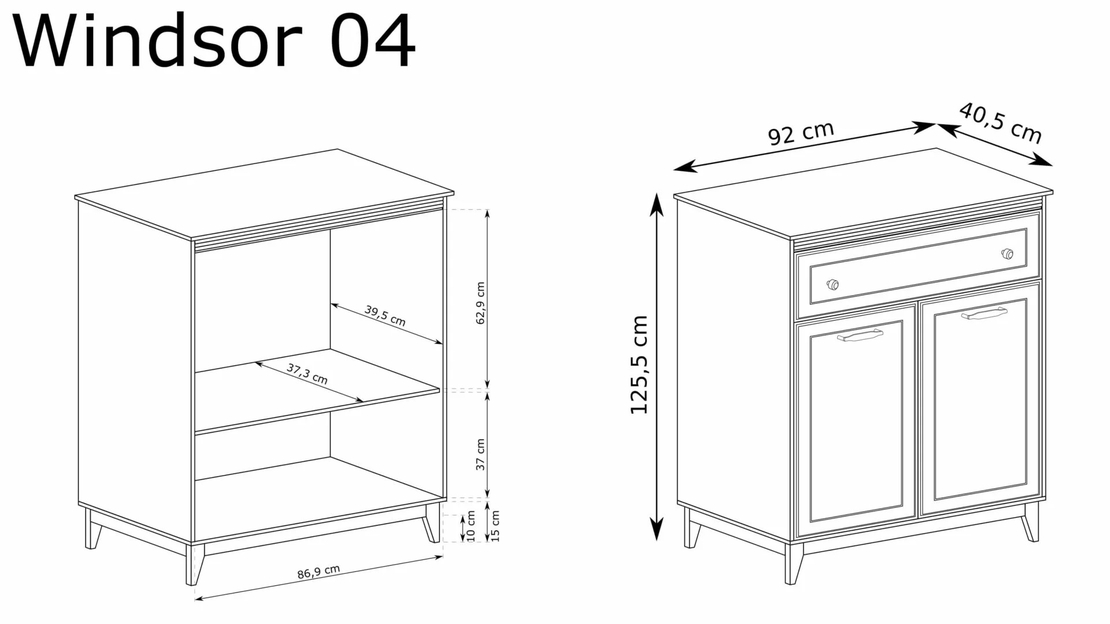 Шкаф за обувки  W-20