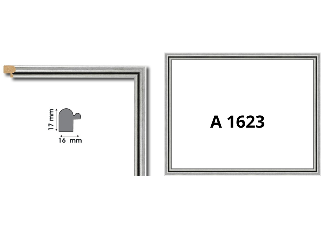 Профили от полистирен серия А с ширина до 16 мм