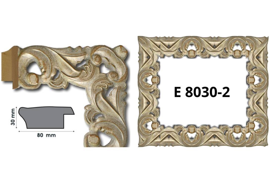 Профили за рамки с ширина от 80 мм до 121  мм