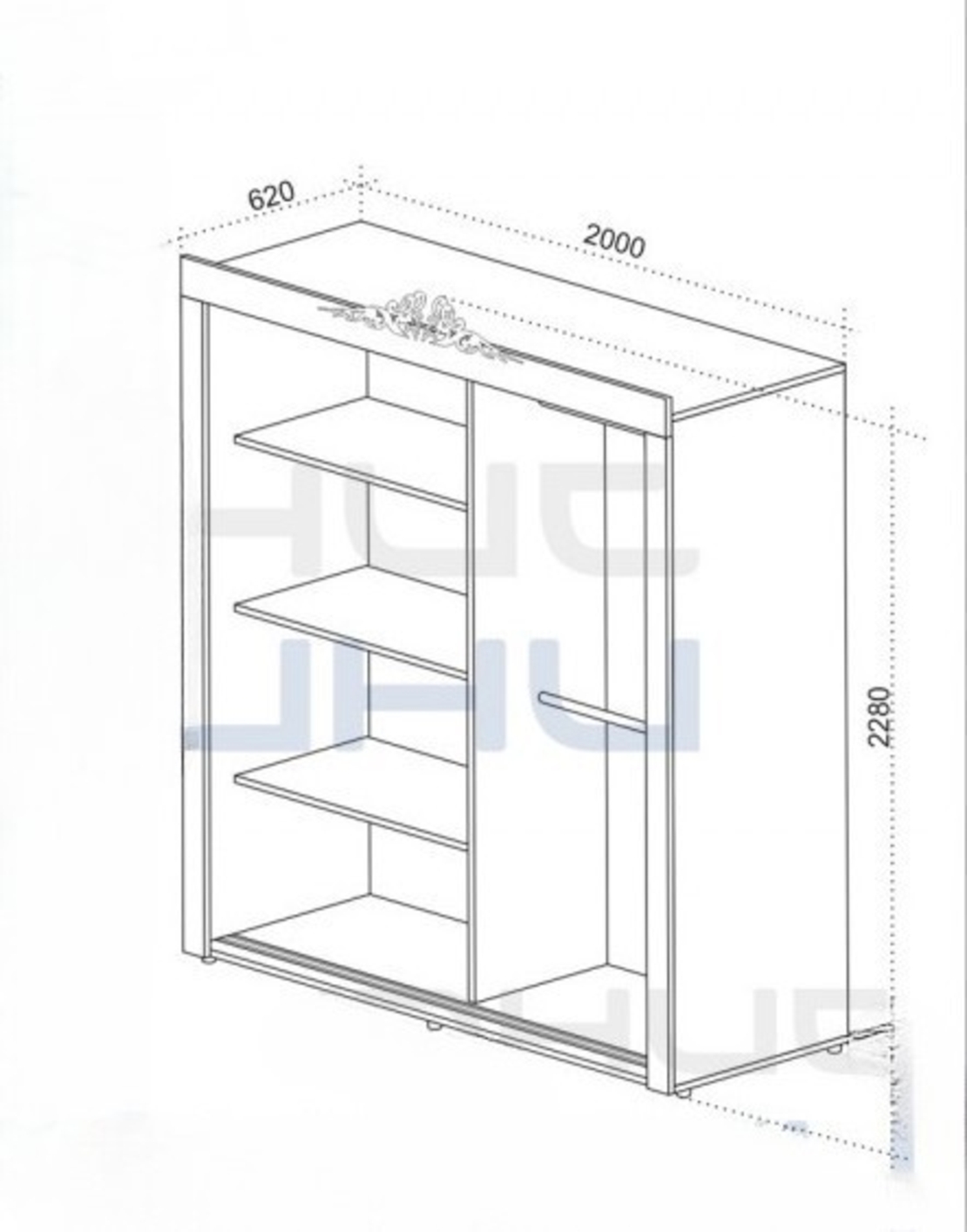 Спален комплект  Шехерезада