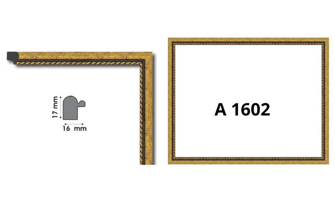 Профили от полистирен серия А с ширина до 16 мм