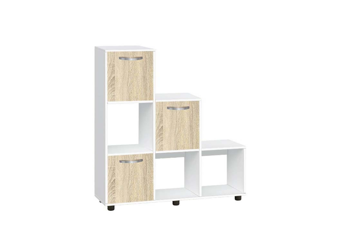 Етажерка Кубо 6 с три врати