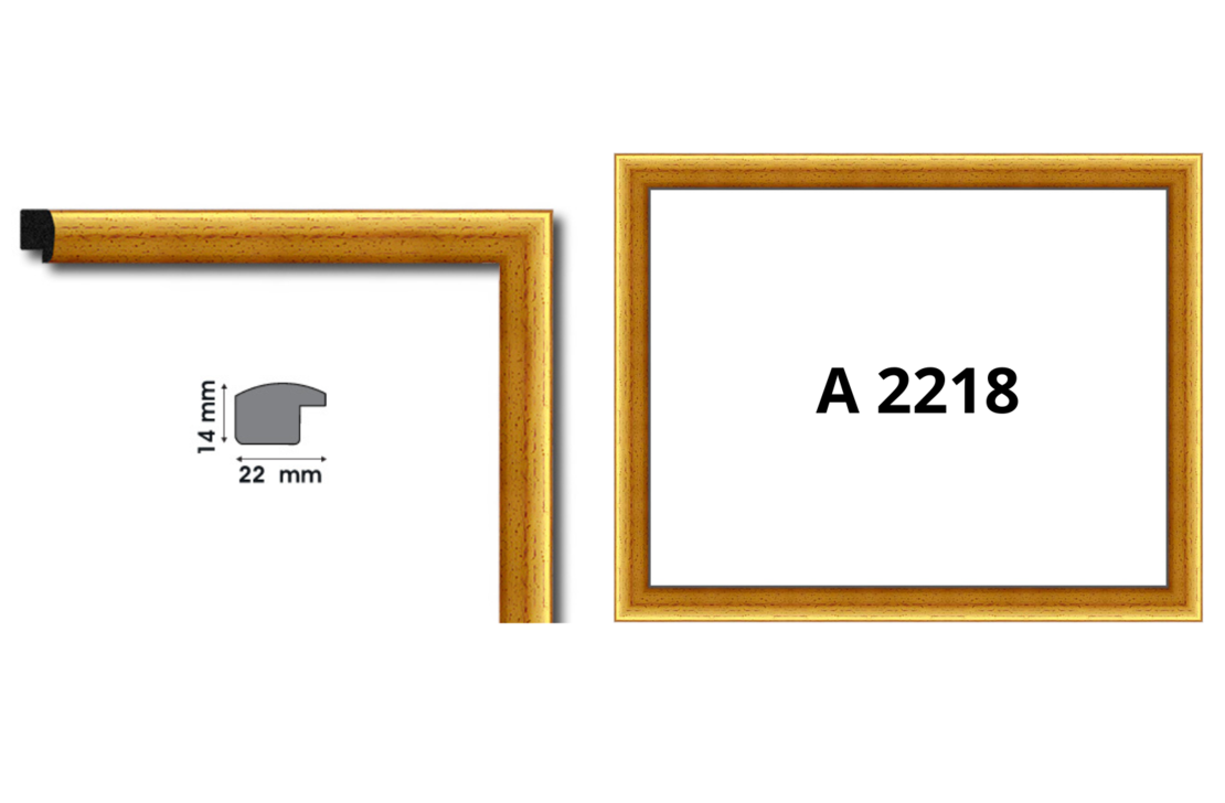 Профили от полистирен серия А с ширина от 20 до 23 мм