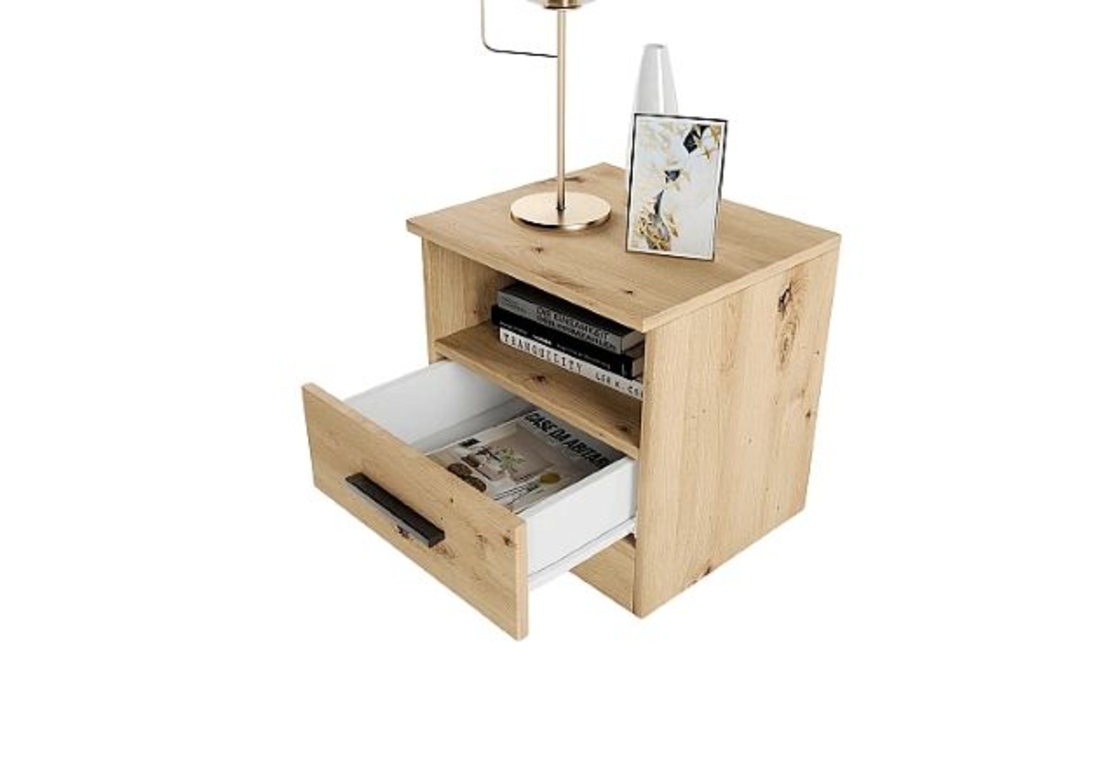 Нощно шкафче Сити 3007 в пет цветови комбинации