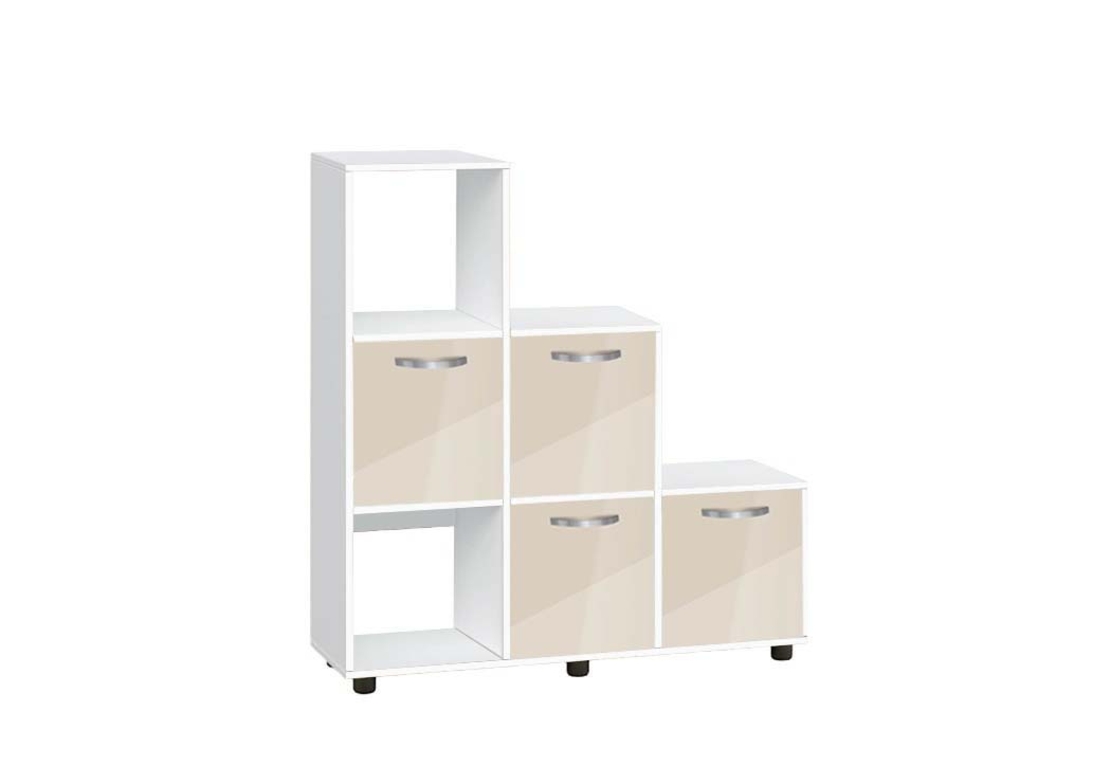 Етажерка Кубо 6 с четири врати постформинг