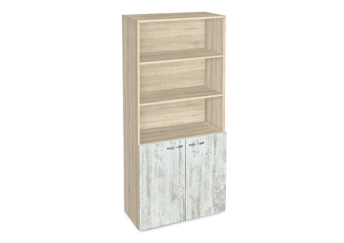 Етажерка Ава 5 с две врати постформинг