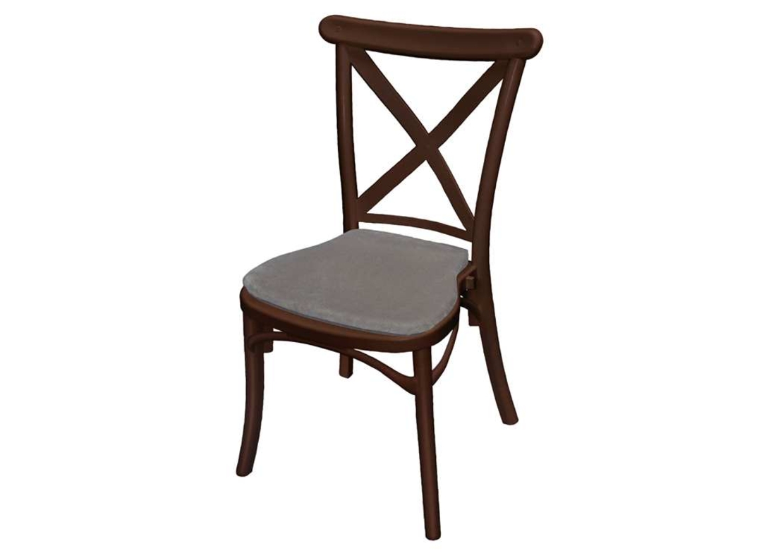 Стол Крос венге с възглавница