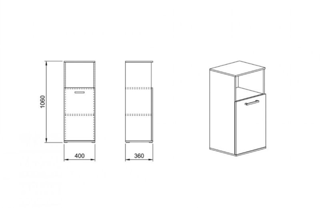 Етажерка Модул 59