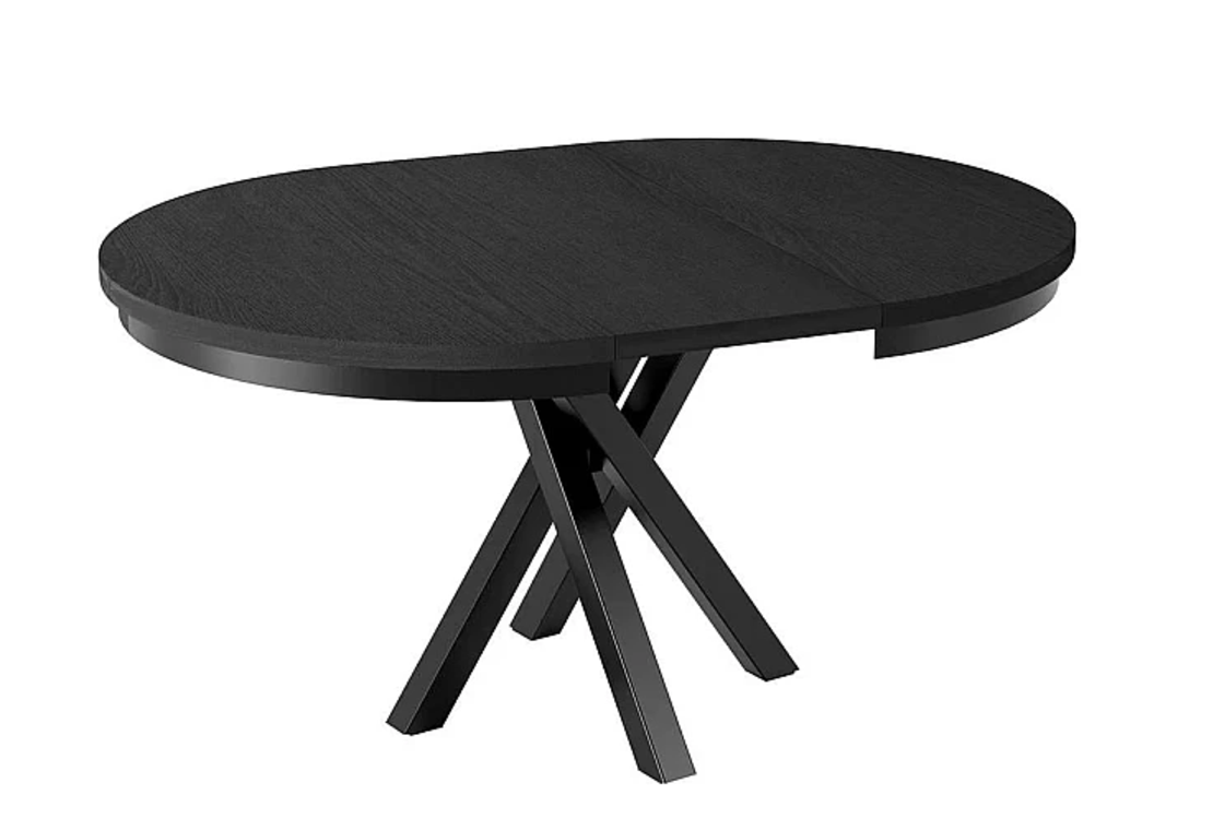 Разтегателна трапезна маса  MM- 12 black
