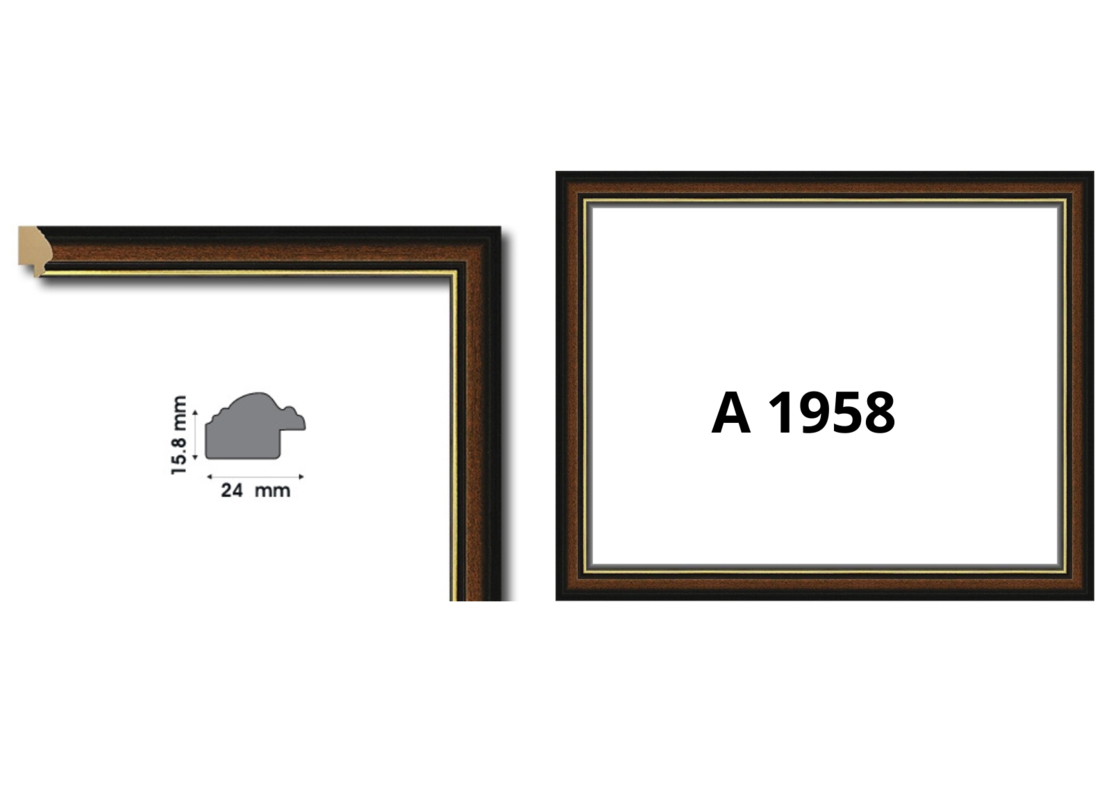 Профили от полистирен серия А с ширина от 24 до 29 мм