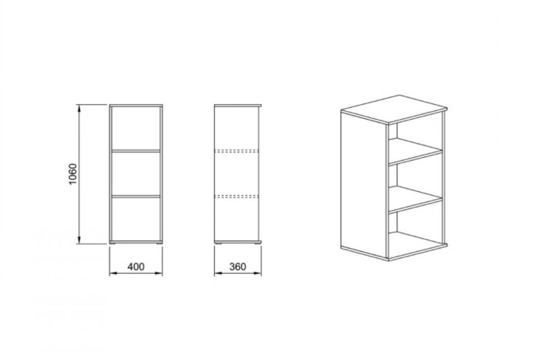 Етажерка Модул 57