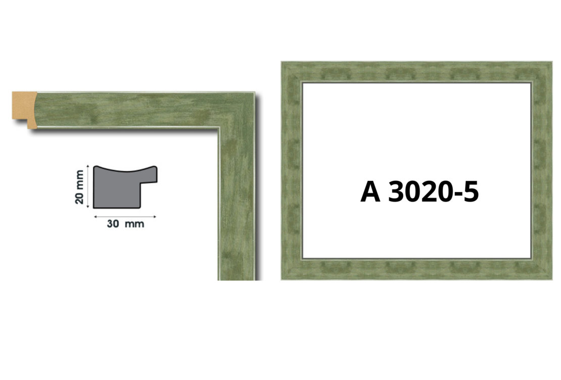 Профили от полистирен серия А с ширина от 30 до 39 мм