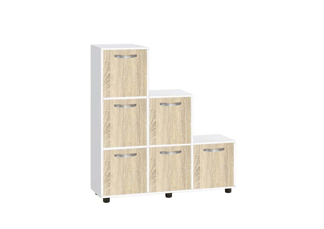 Етажерка Кубо 6 с шест врати