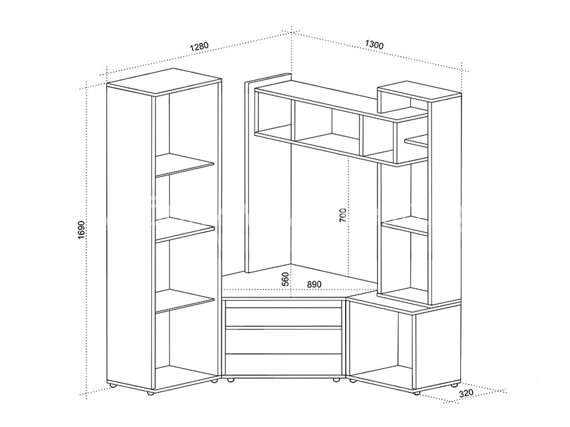 Ъглова секция Тиара