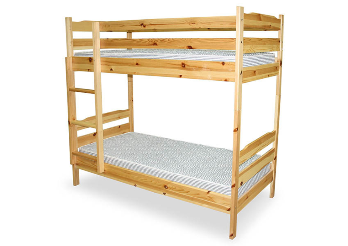 Двуетажно легло за матраци 82/ 190 см