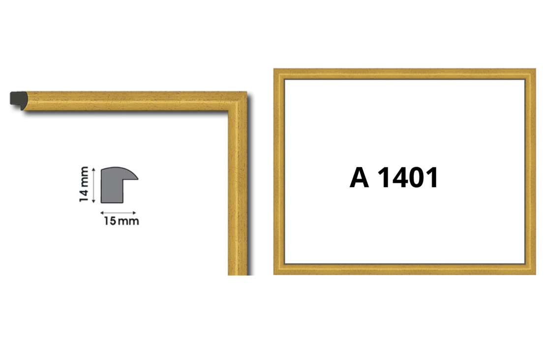 Профили от полистирен серия А с ширина до 16 мм