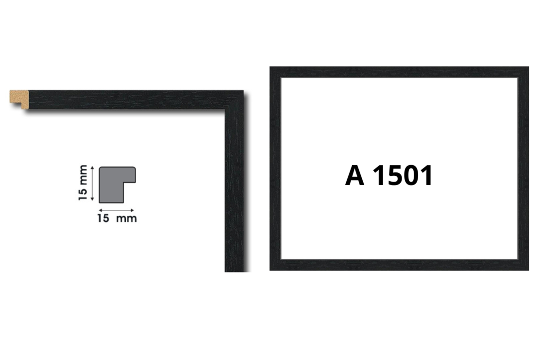 Профили от полистирен серия А с ширина до 16 мм