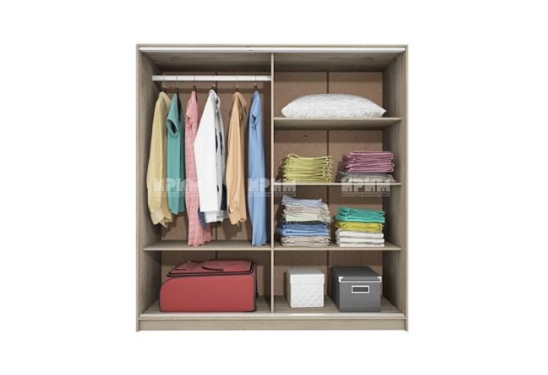 Гардероб Сити 1009 в пет цветови комбинации