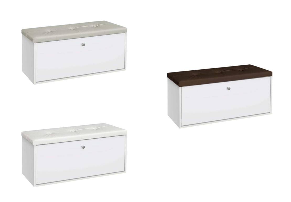 Шкаф за обувки 100/ бял