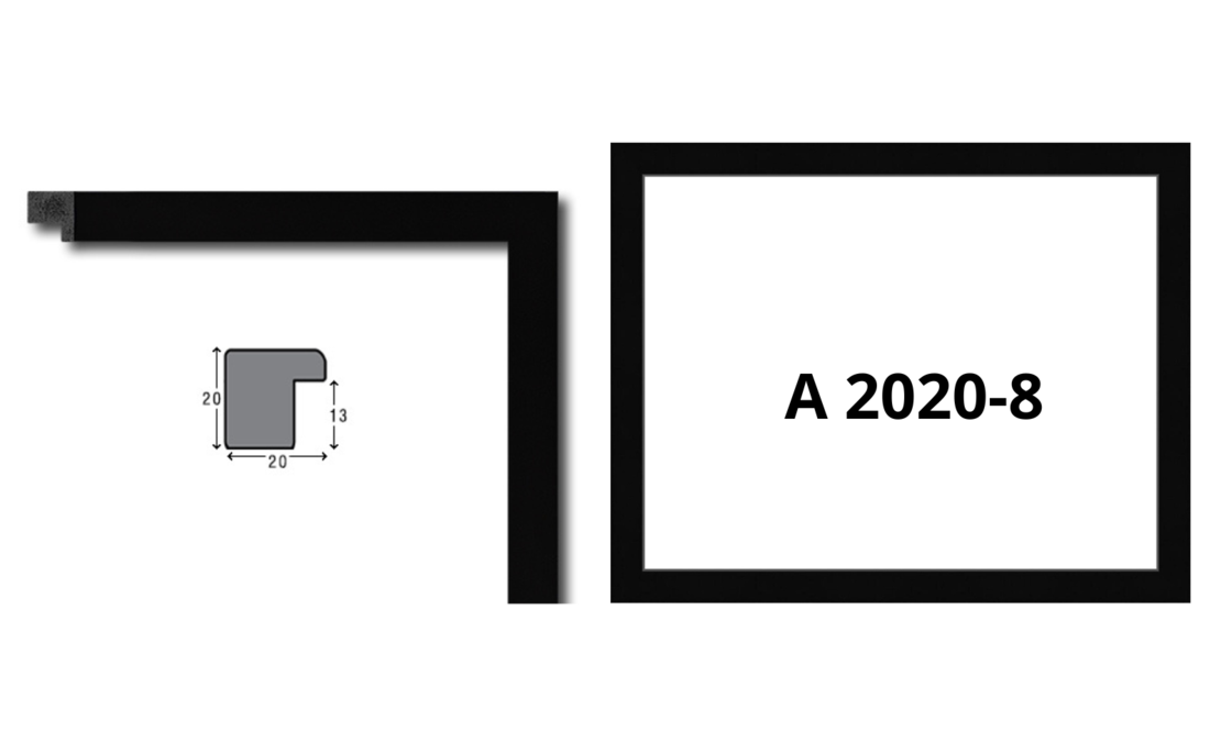 Профили от полистирен серия А с ширина от 20 до 23 мм