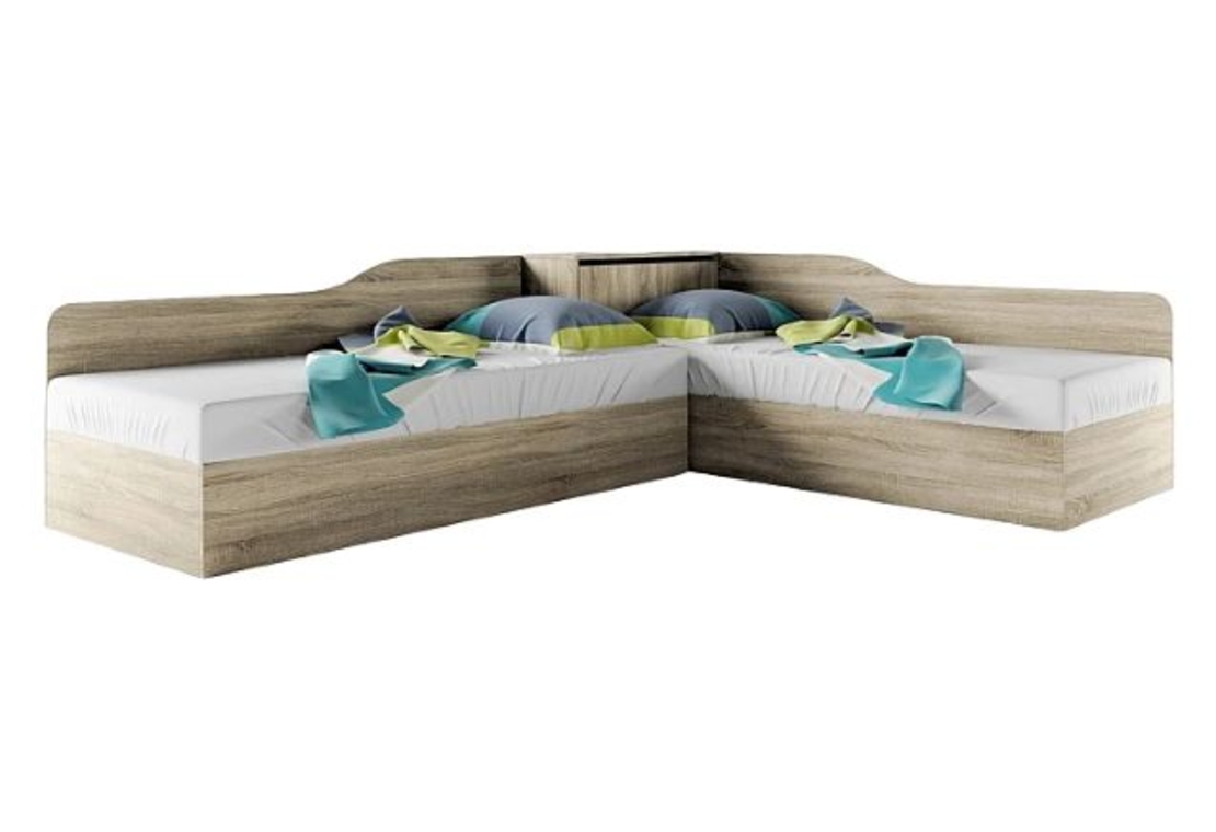 Ъглови легла с ракла Сити 2043